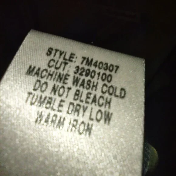 Lucky Brand Men's XXL Western Shirt Pearl Snap Long Sleeve Yellow & Blue Plaid - Picture 8 of 8